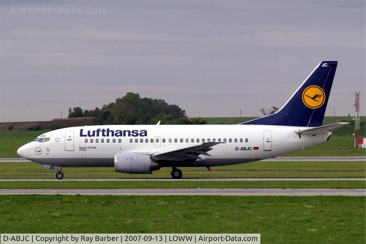 D-ABJC, 1991 Boeing 737-530 C/N 25272, Boeing 737-530 [25272] (Lufthansa) Vienna-Schwechat~OE 13/09/2007