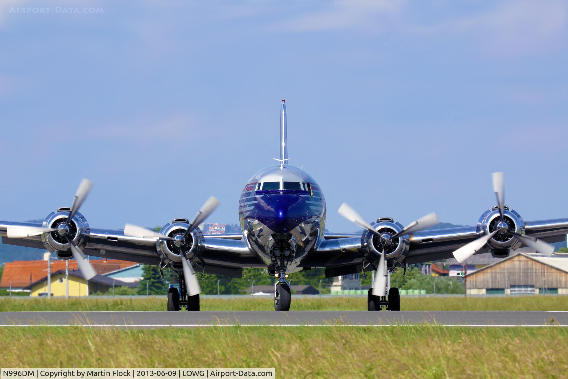 N996DM, 1958 Douglas DC-6B C/N 45563, .....