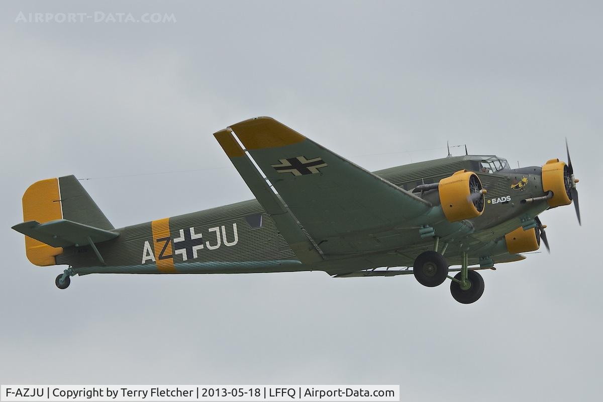 F-AZJU, 1952 Junkers (CASA) 352L (Ju-52) C/N 103, 1952 CASA 352L, c/n: 103 at La Ferte Alais in 2013