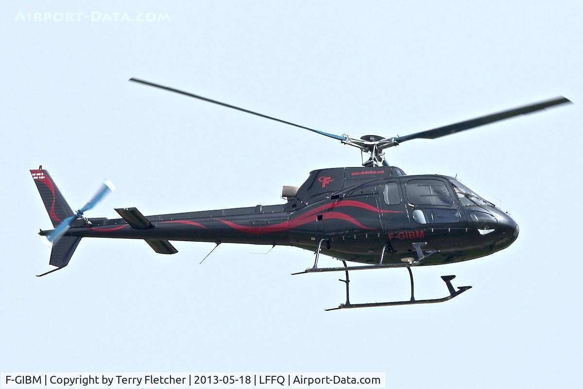 F-GIBM, 2008 Aerospatiale AS-350D AStar C/N 1424, At 2013 Airshow at La Ferte Alais , Paris, France