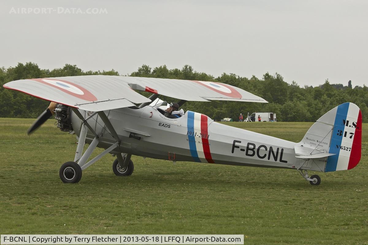 F-BCNL, Morane-Saulnier MS.317 C/N 6527, At 2013 Airshow at La Ferte Alais , Paris, France