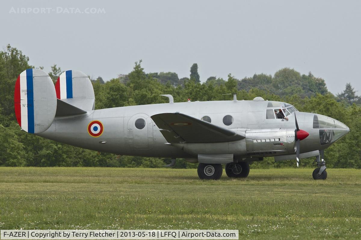 F-AZER, Dassault MD-311 Flamant C/N 276, At 2013 Airshow at La Ferte Alais , Paris, France