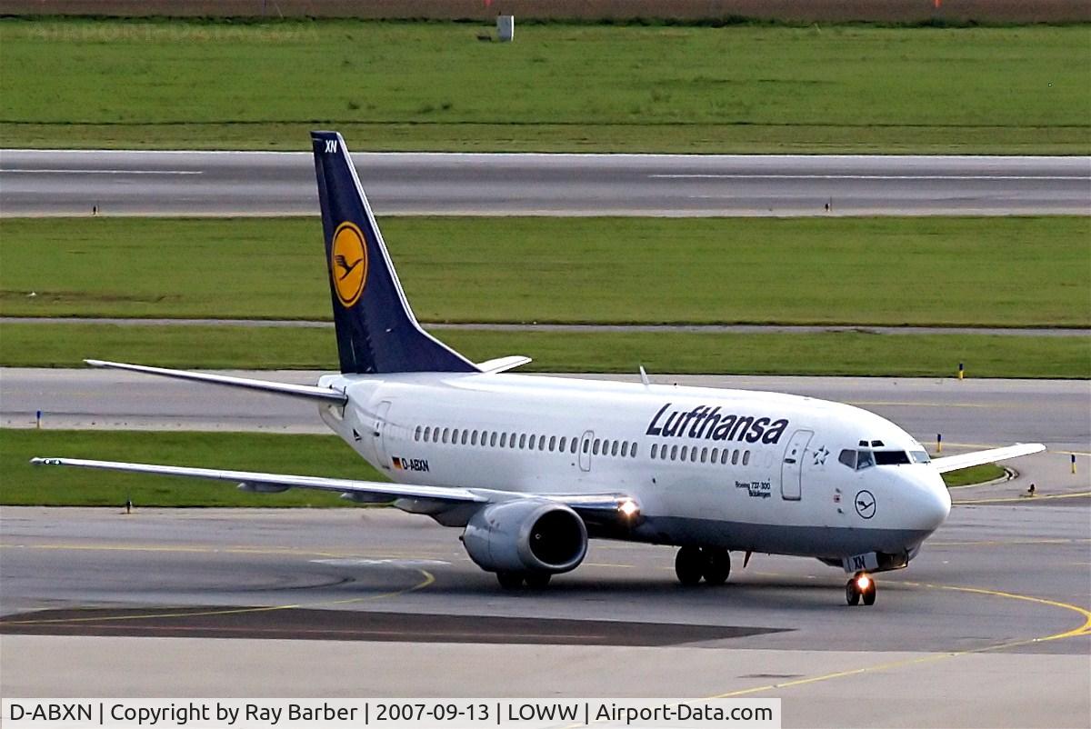 D-ABXN, 1987 Boeing 737-330 C/N 23872, Boeing 737-330 [23872] (Lufthansa) Vienna-Schwechat~OE 13/09/2007