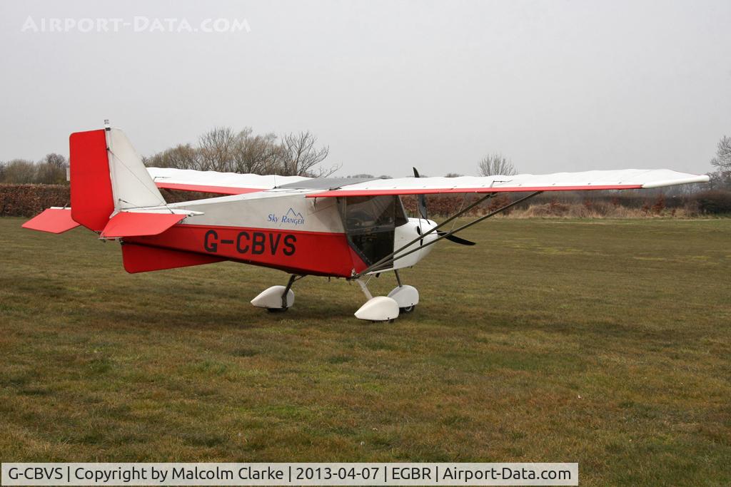 G-CBVS, 2003 Best Off Skyranger 912(2) C/N BMAA/HB/234, Best Off Skyranger 912(2) at The Real Aeroplane Club's Spring Fly-In, Breighton Airfield, April 2013.