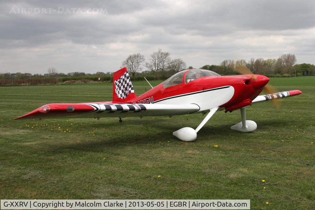 G-XXRV, 2008 Vans RV-9 C/N 90645, Vans RV-9 at The Real Aeroplane Club's May-hem Fly-In, Breighton Airfield, May 2013.
