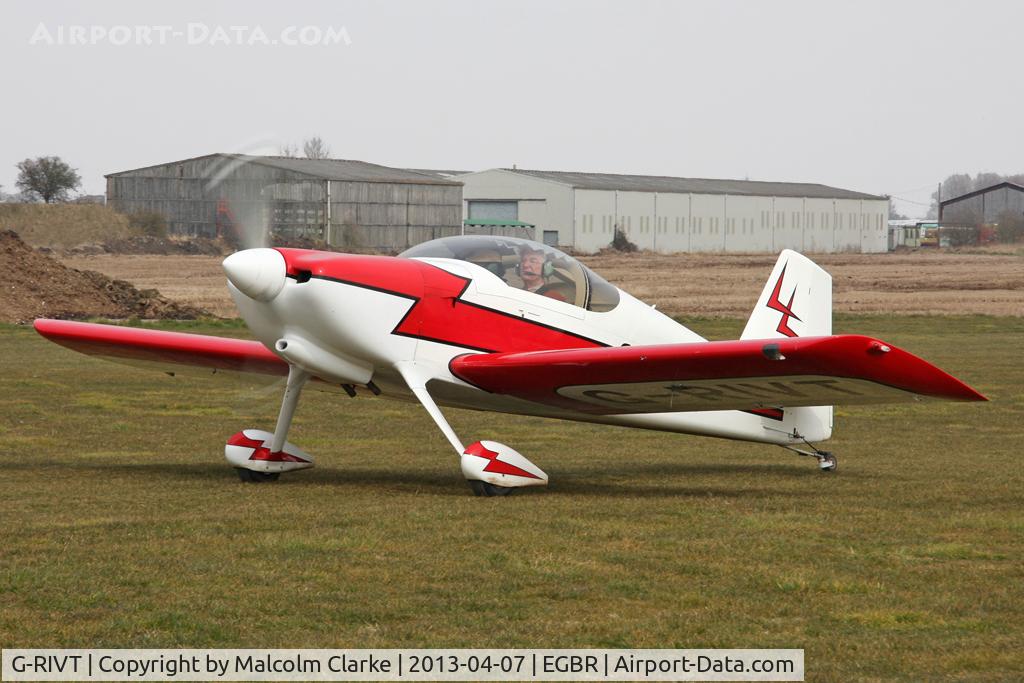 G-RIVT, 1996 Vans RV-6 C/N PFA 181-12743, Vans RV-6 at The Real Aeroplane Club's Spring Fly-In, Breighton Airfield, April 2013.