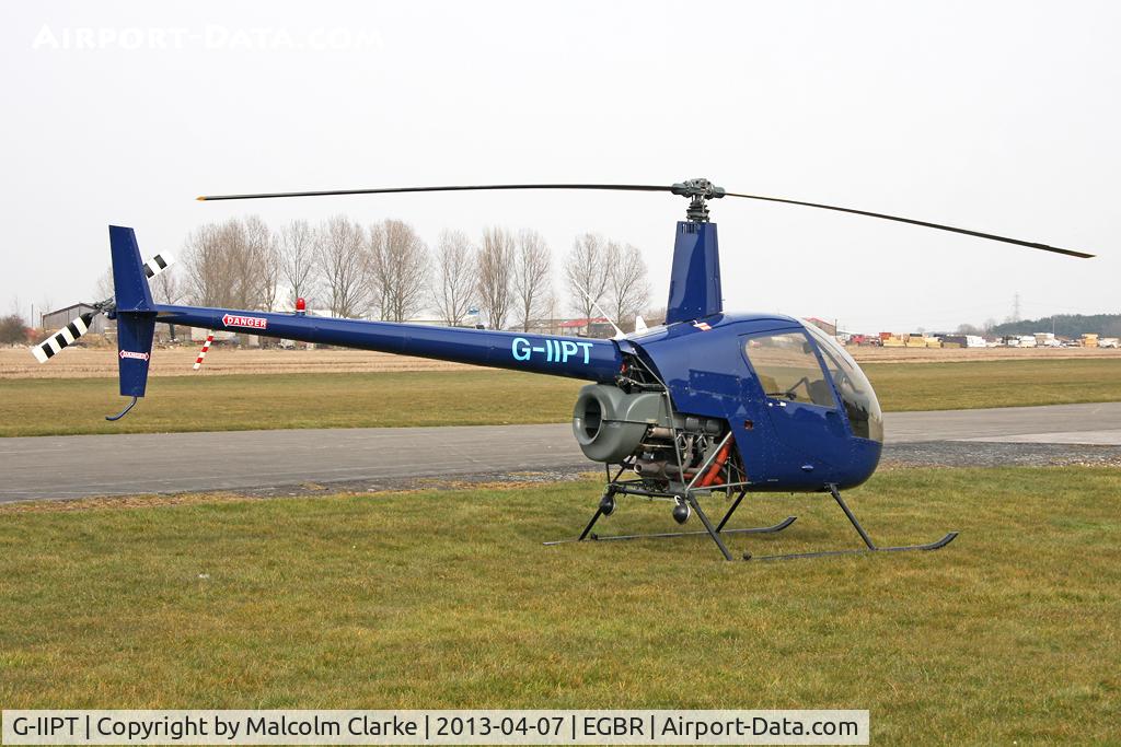 G-IIPT, 1994 Robinson R22 Beta C/N 2506, Robinson R-22 Beta at The Real Aeroplane Club's Spring Fly-In, Breighton Airfield, April 2013.