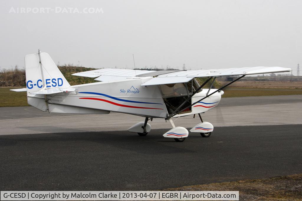 G-CESD, 2007 Best Off Skyranger Swift 912S(1) C/N BMAA/HB/535, Best Off Skyranger Swift 912S(1) at The Real Aeroplane Club's Spring Fly-In, Breighton Airfield, April 2013.