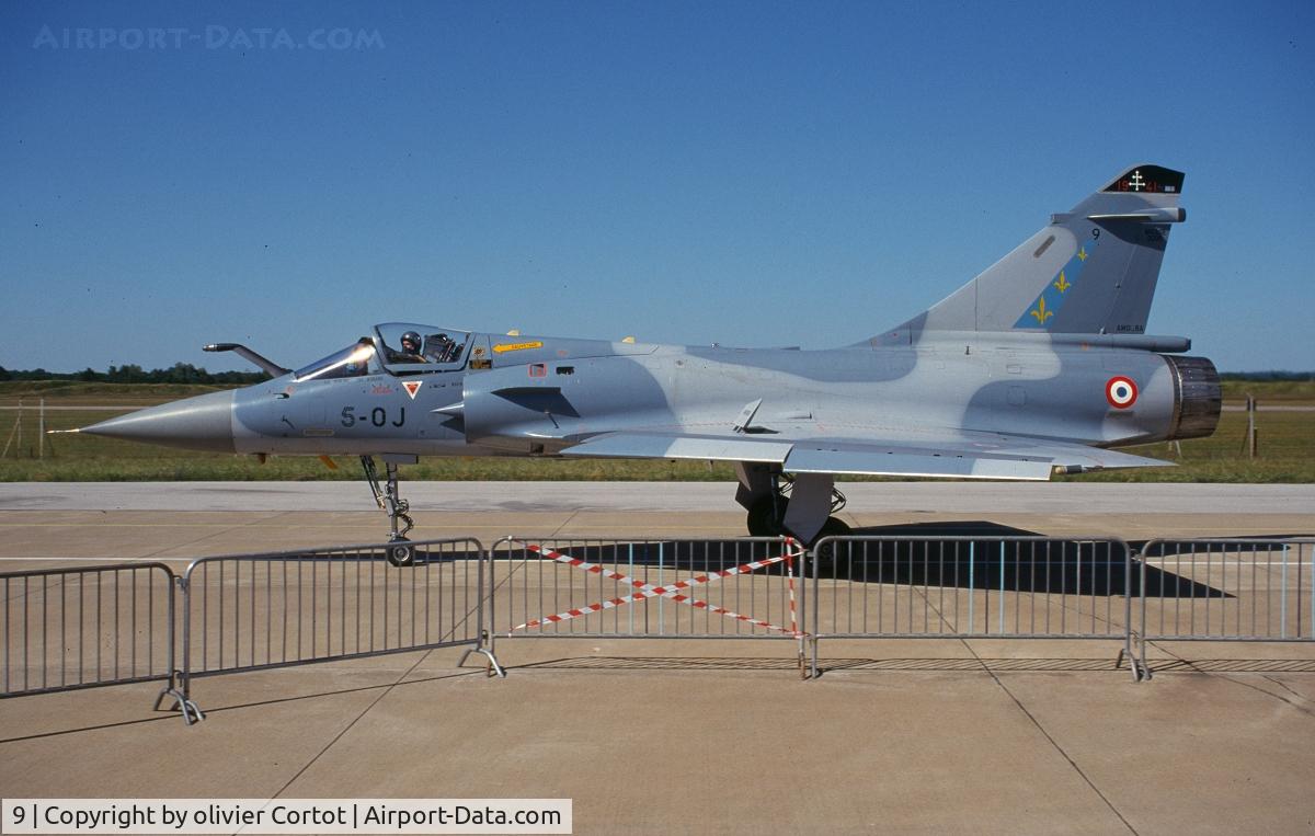 9, 1984 Dassault Mirage 2000C C/N 9, Saint Dizier airshow, 2000.
