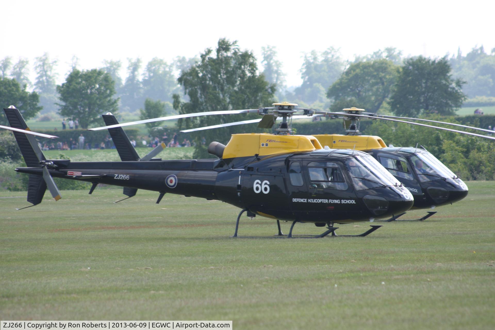 ZJ266, 1997 Eurocopter AS-350BB Squirrel HT1 Ecureuil C/N 2994, RAF Cosford Airshow