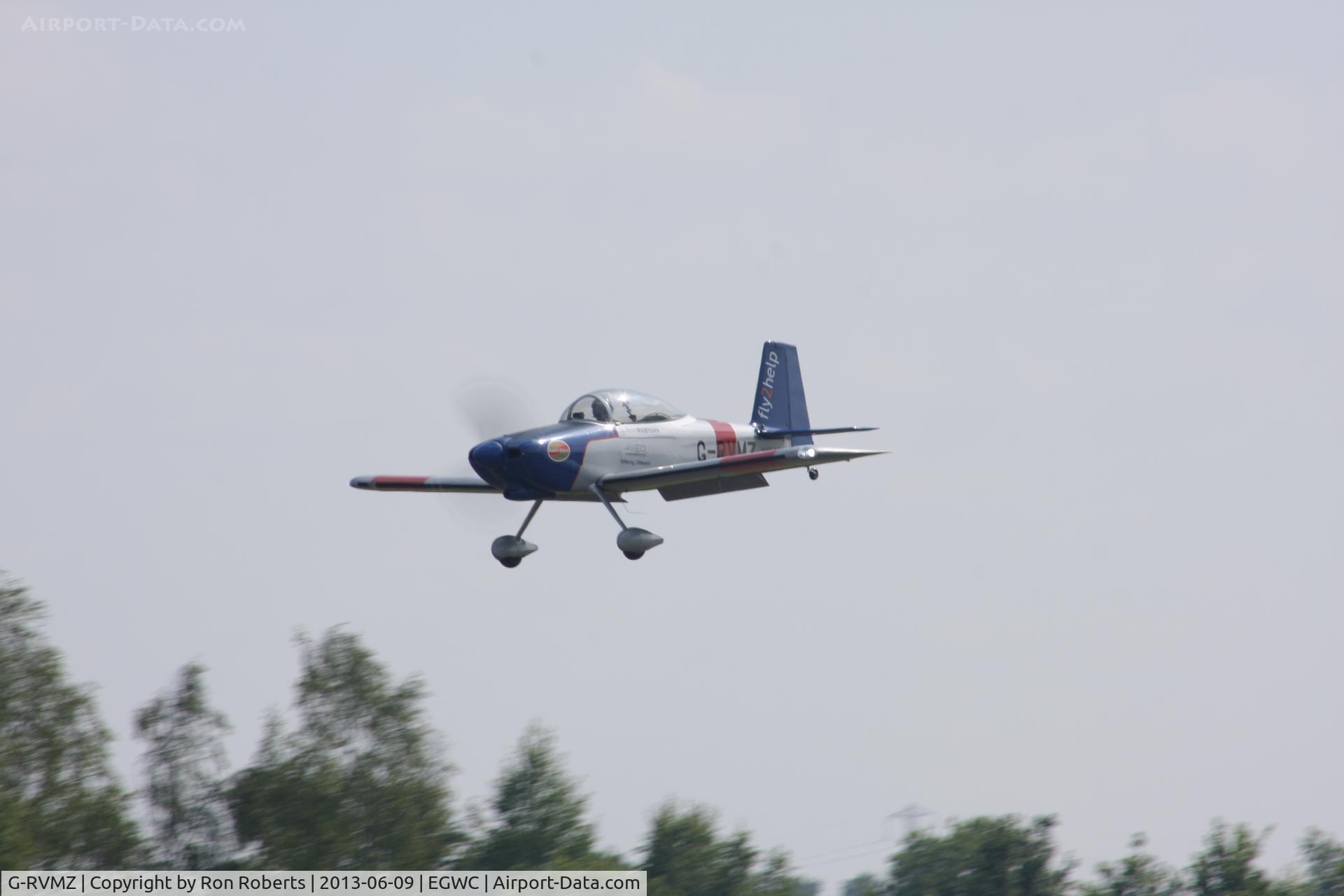G-RVMZ, 2001 Vans RV-8 C/N PFA 303-13395, RAF Cosford Airshow