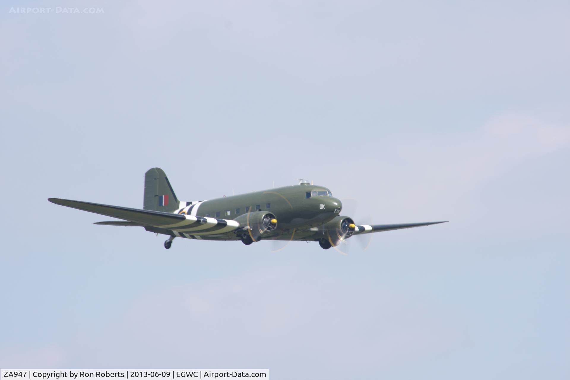 ZA947, 1943 Douglas C-47A-60-DL Dakota III C/N 10200, RAF Cosford Airshow