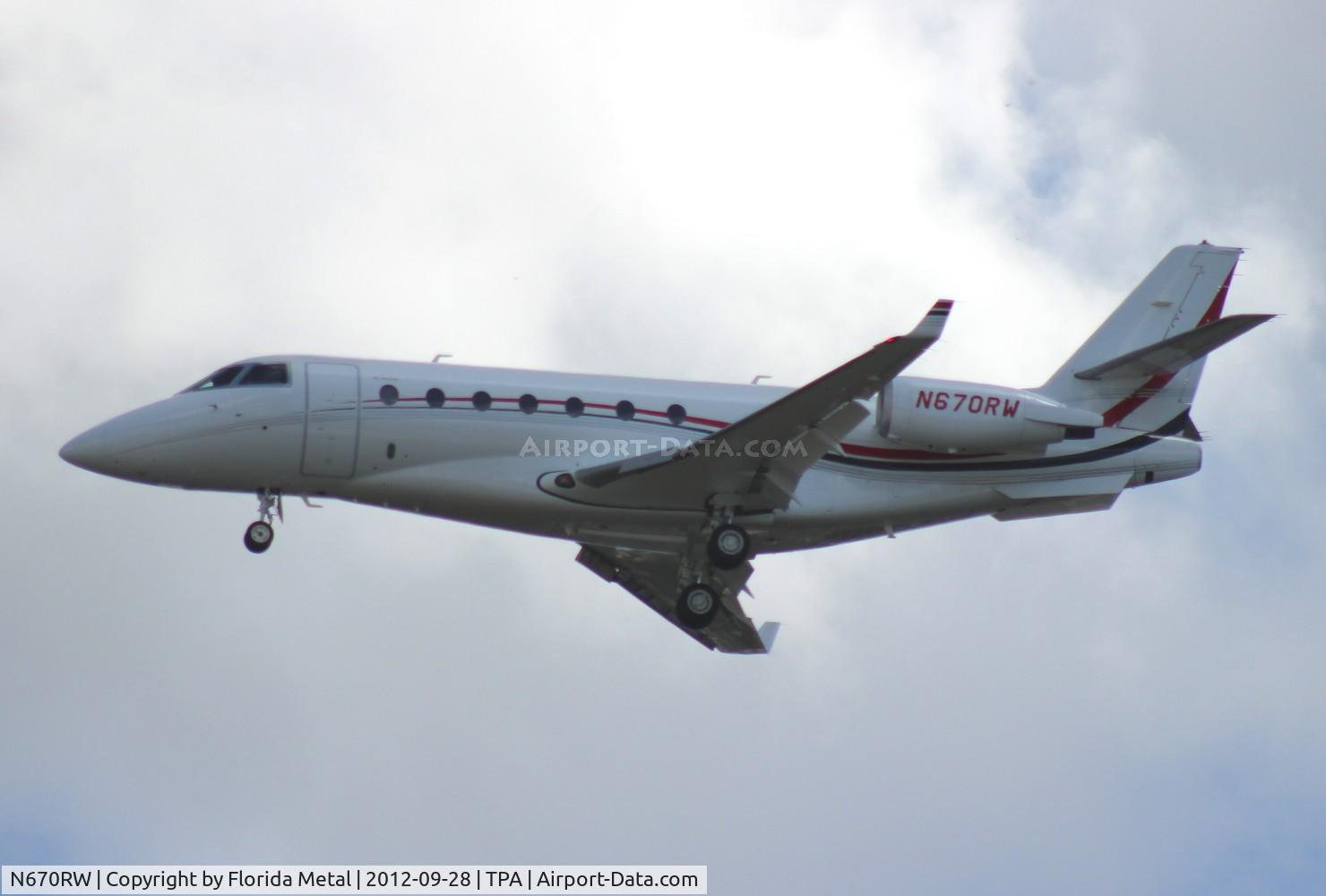 N670RW, 2007 Israel Aircraft Industries Gulfstream 200 C/N 160, Gulfstream 200