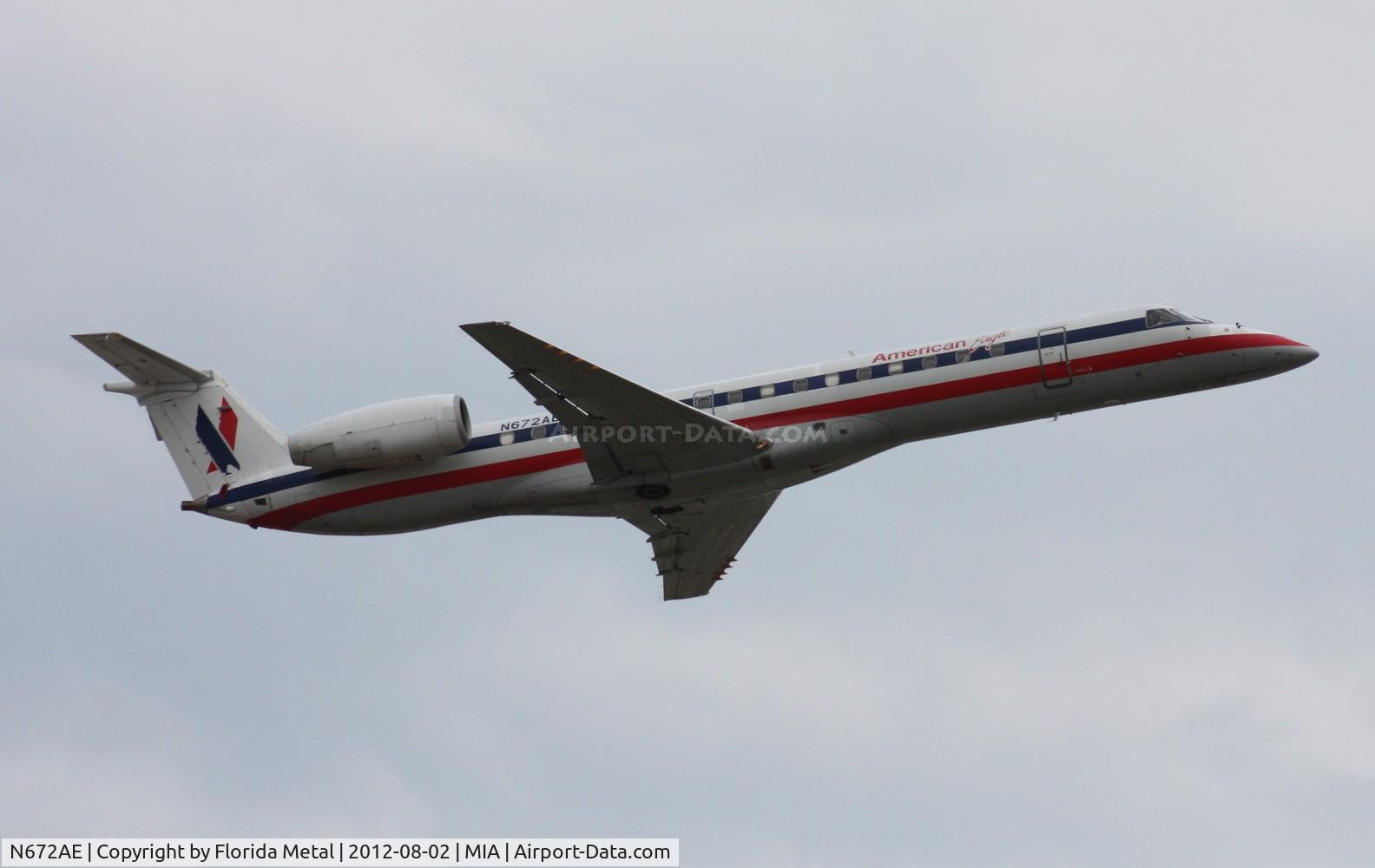 N672AE, 2004 Embraer ERJ-145LR (EMB-145LR) C/N 145794, Eagle E145