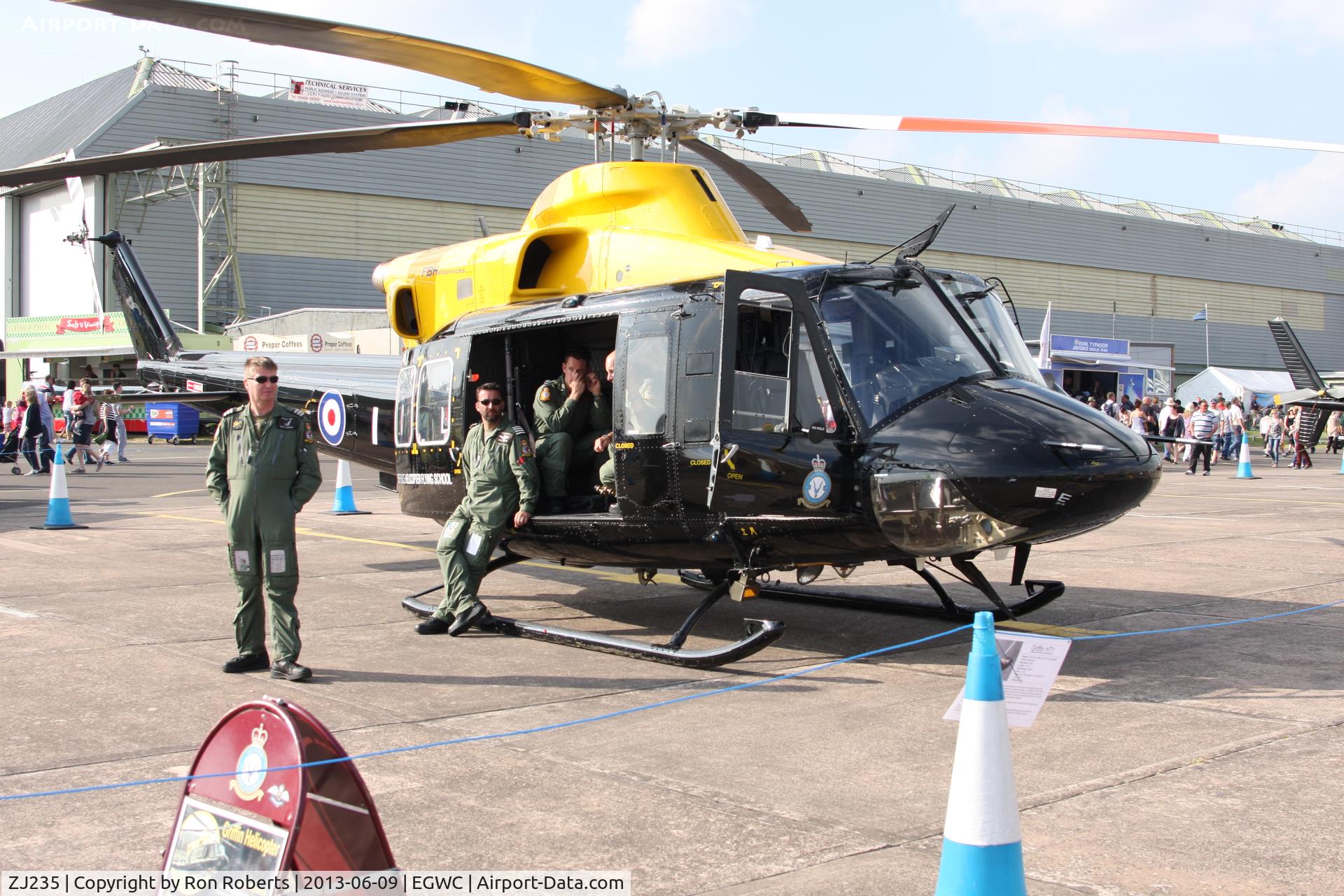 ZJ235, 1996 Bell 412EP Griffin HT1 C/N 36151, RAF Cosford Airshow