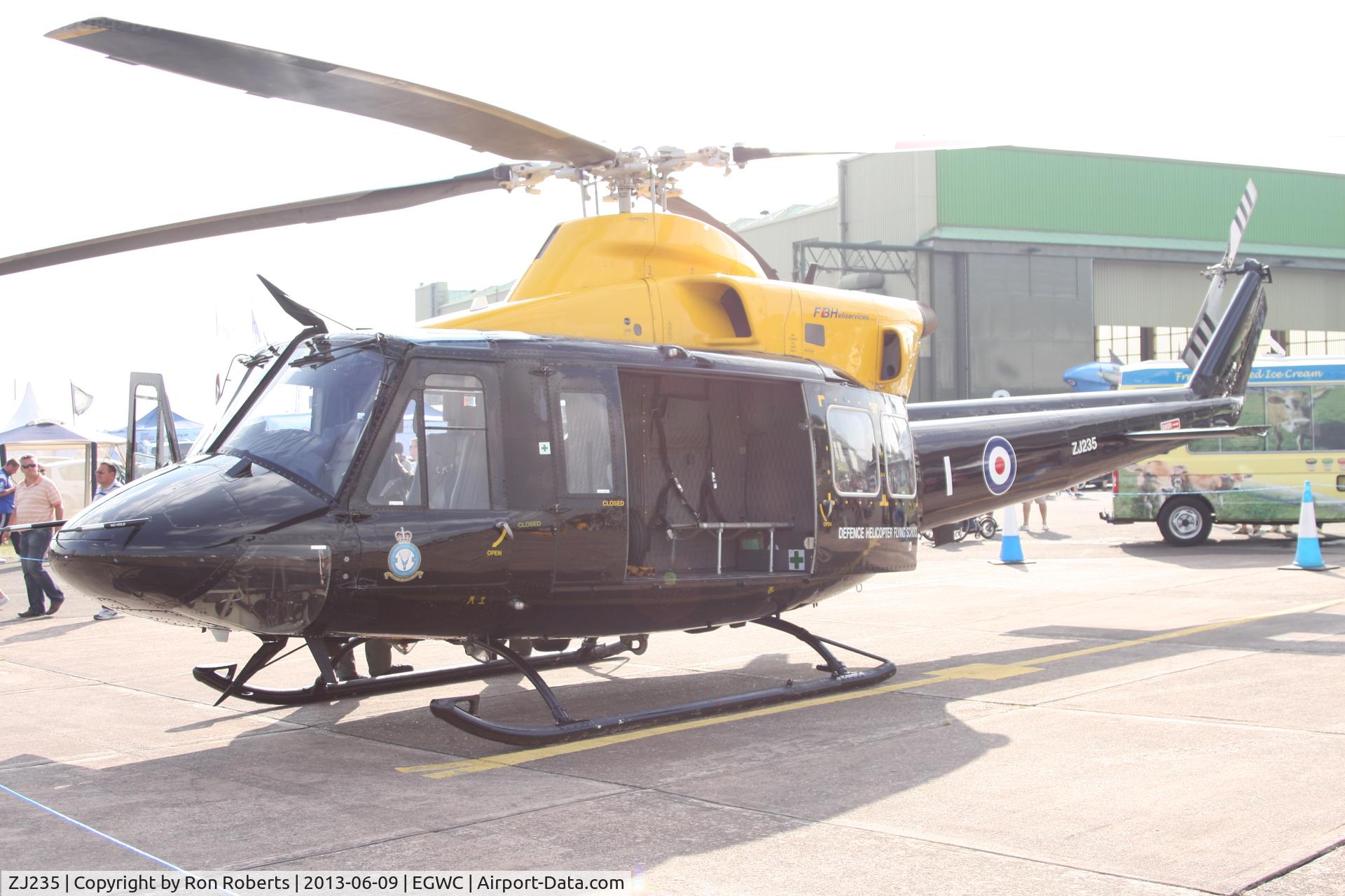 ZJ235, 1996 Bell 412EP Griffin HT1 C/N 36151, RAF Cosford Airshow
