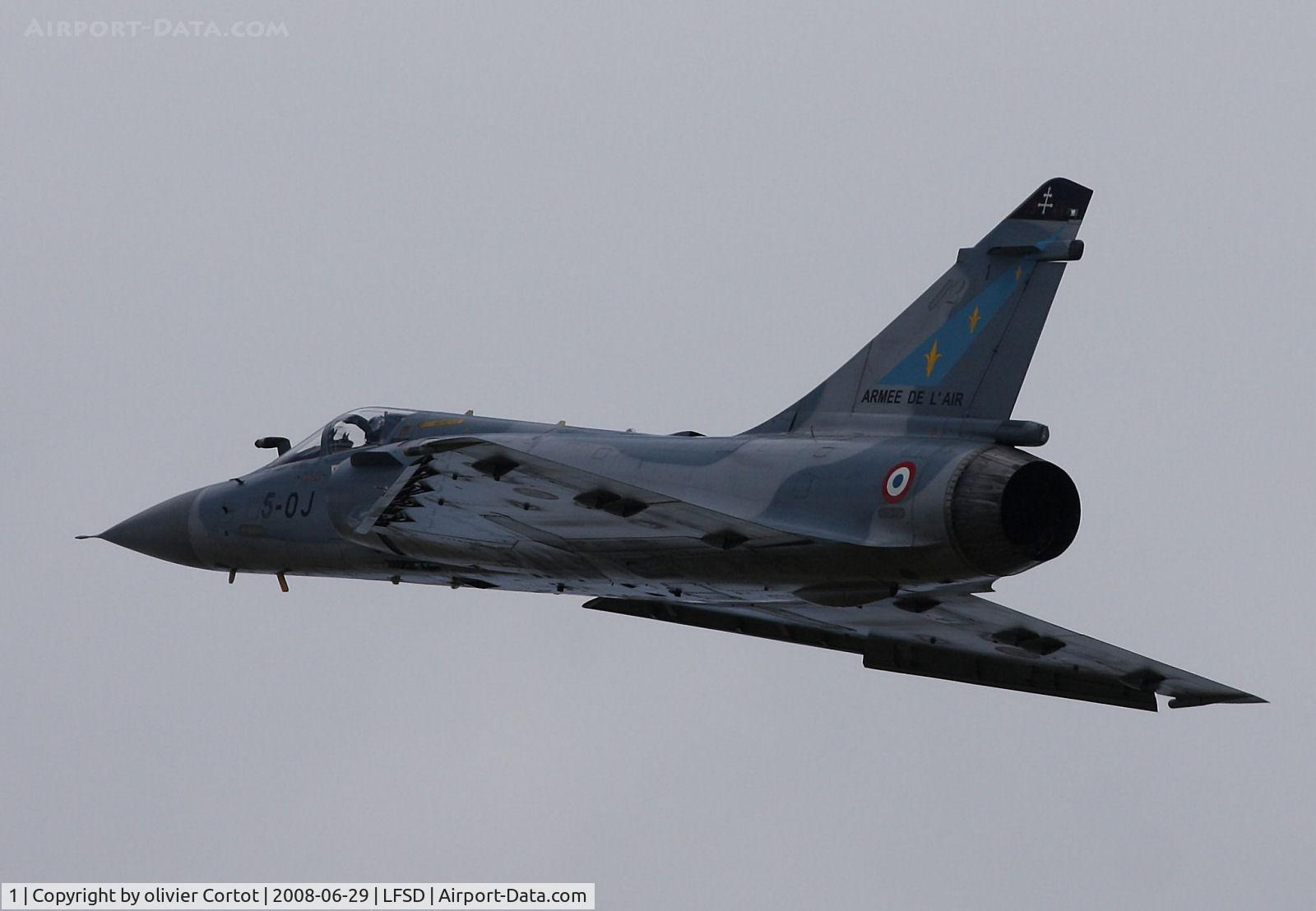 1, 1984 Dassault Mirage 2000C C/N 1, Airshow 2008
