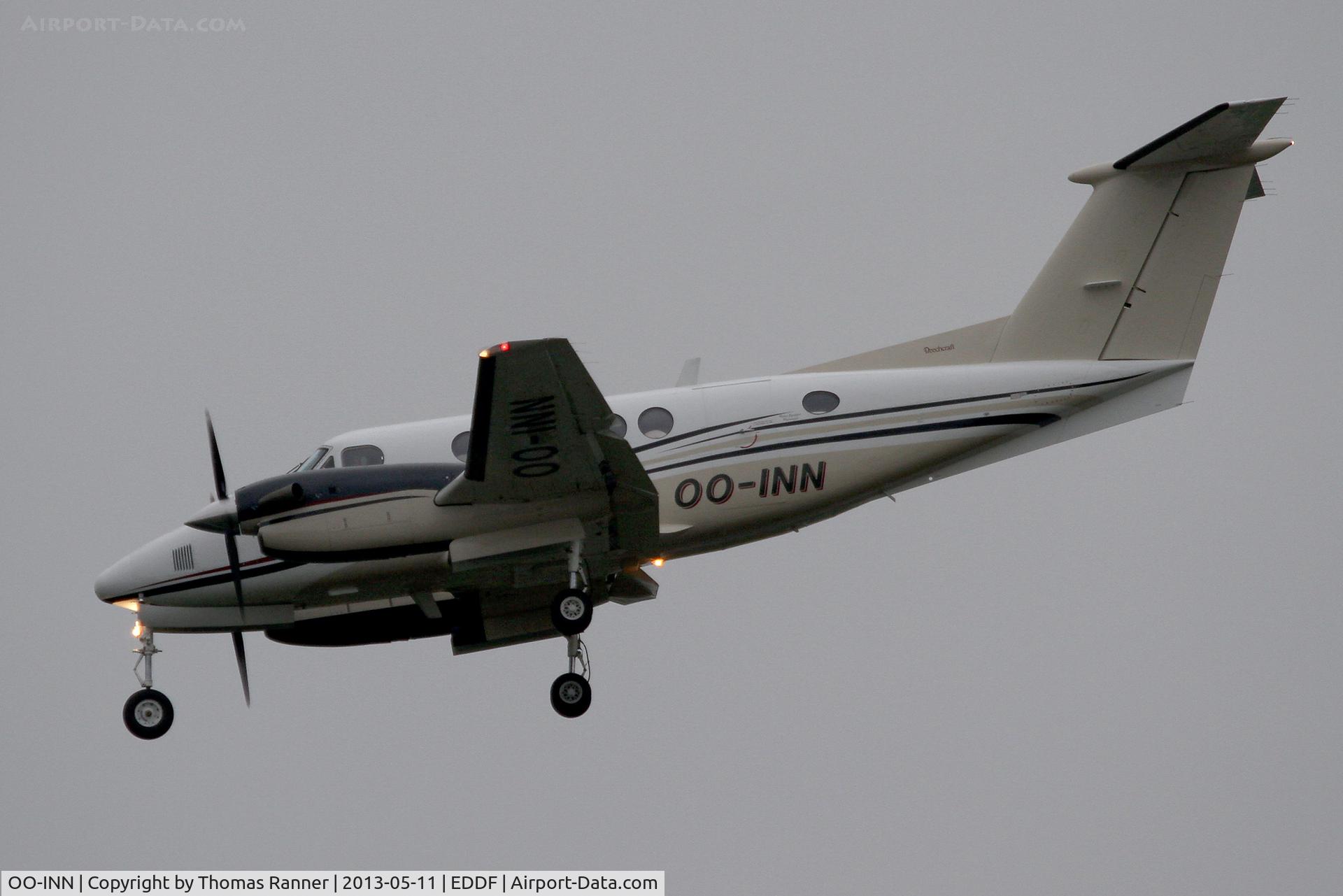 OO-INN, 1994 Beech B200 King Air C/N BB-1500, Abelag Aviation Beech 200 King Air