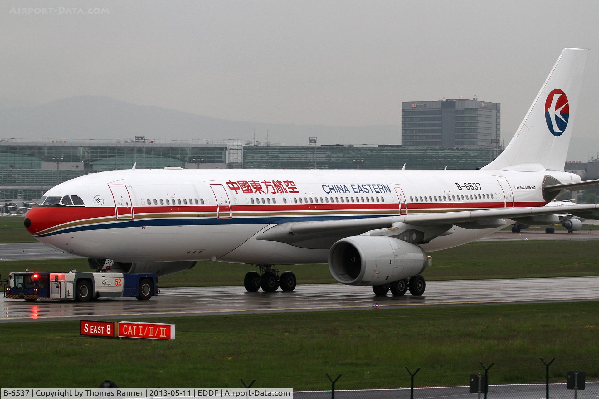 B-6537, 2011 Airbus A330-243 C/N 1262, China Eastern Airbus A330