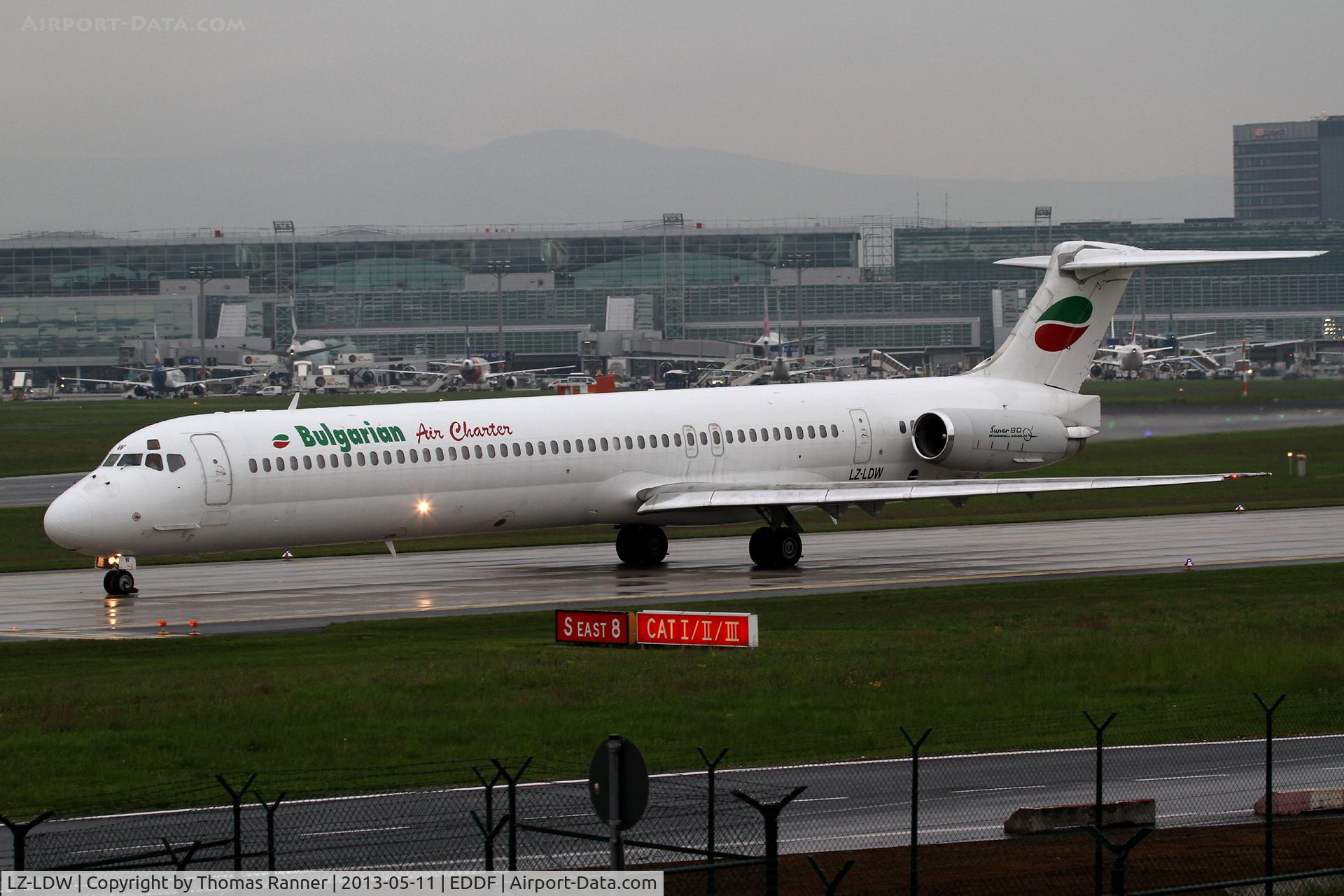 LZ-LDW, 1989 McDonnell Douglas MD-82 (DC-9-82) C/N 49795, Bulgarian Air Charter MD-80