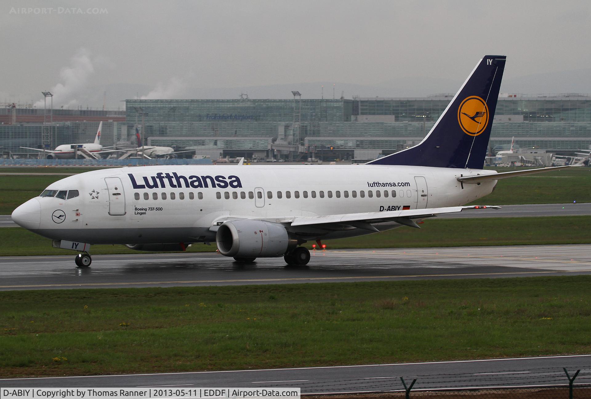 D-ABIY, 1991 Boeing 737-530 C/N 25243, Lufthansa Boeing 737
