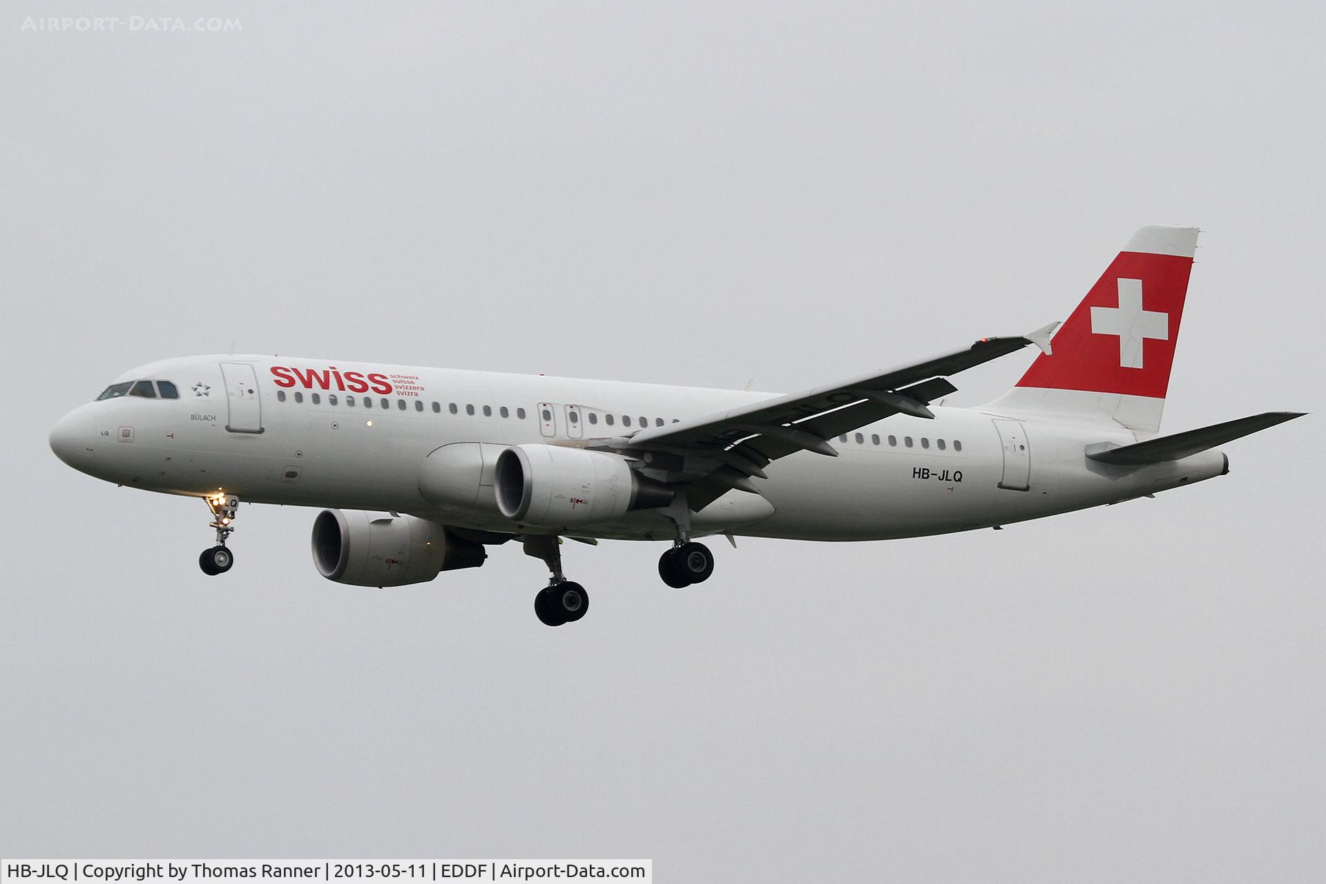 HB-JLQ, 2011 Airbus A320-214 C/N 4673, Swiss Airbus A320