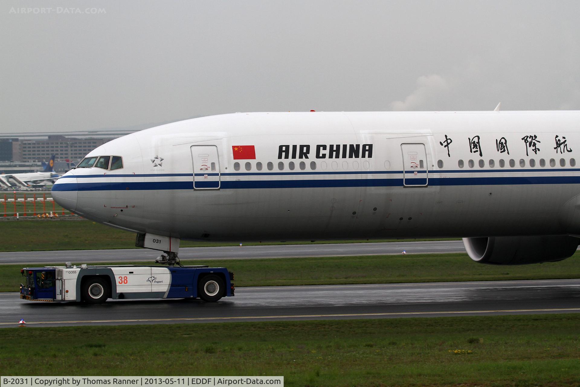 B-2031, 2012 Boeing 777-39L/ER C/N 38670, Air China Boeing 777