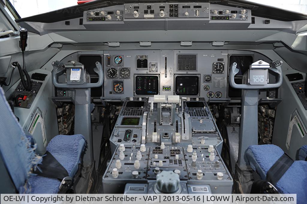 OE-LVI, 1993 Fokker 100 (F-28-0100) C/N 11468, Austrian Fokker 100