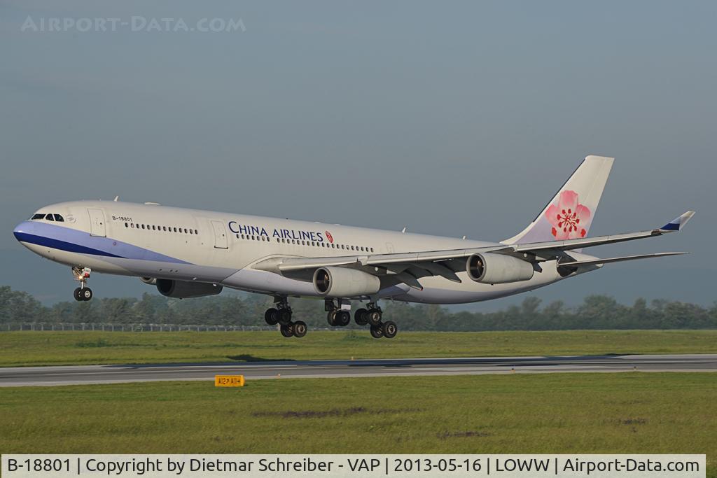 B-18801, 2001 Airbus A340-313 C/N 402, China Airlines Airbus 340-300