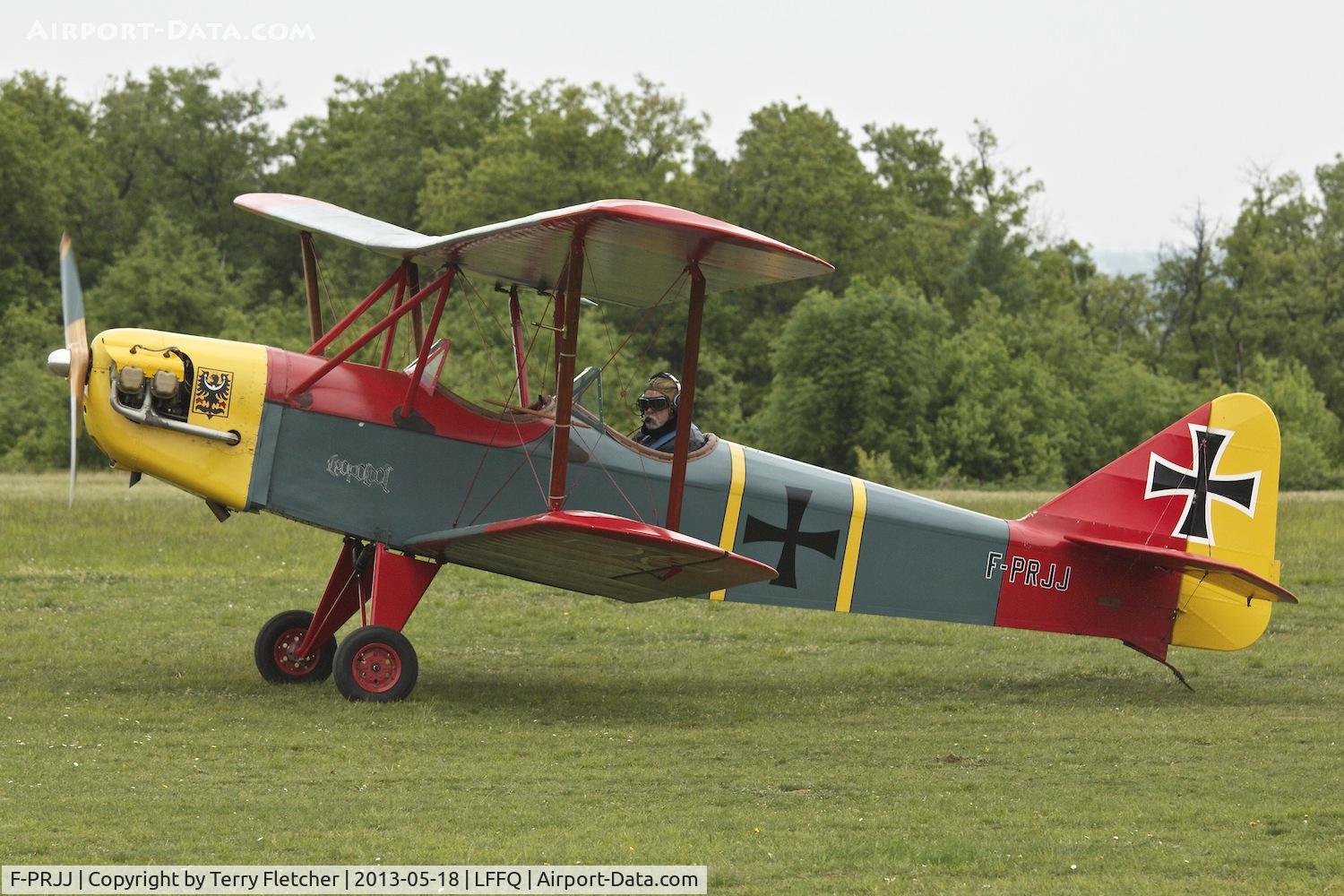 F-PRJJ, Leopoldoff L-55 Colibri C/N LF-0193, at 2013 Airshow at La Ferte Alais , Paris , France