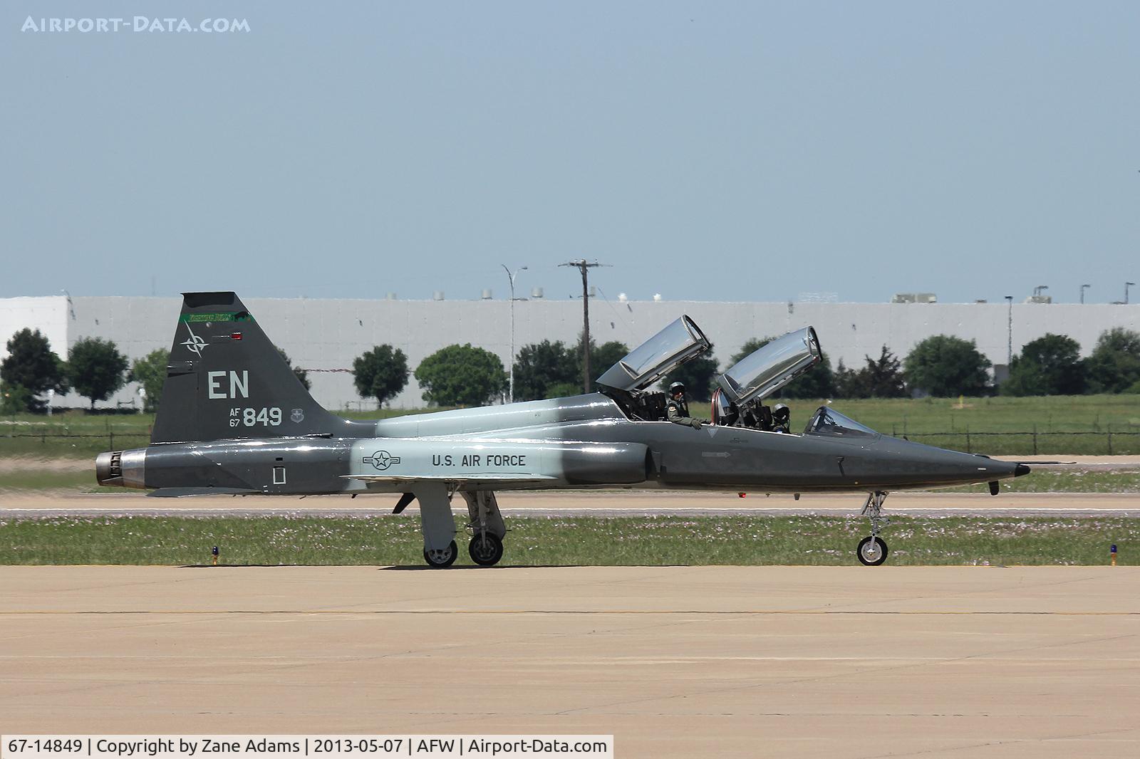67-14849, 1967 Northrop T-38C Talon C/N T.6045, At Alliance Airport - Fort Worth, TX