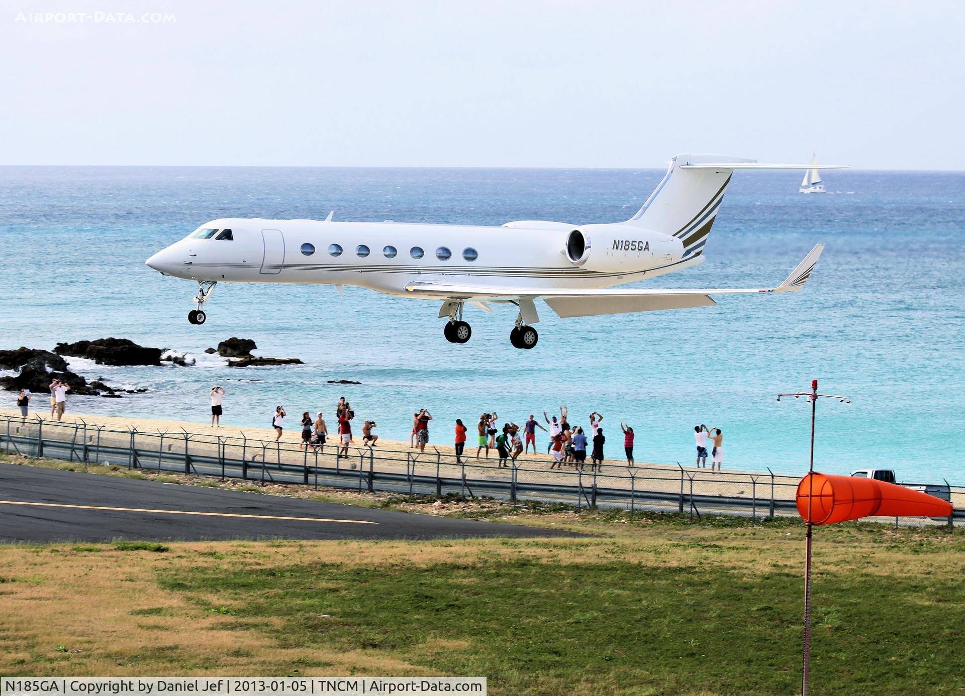 N185GA, 2008 Gulfstream Aerospace GV-SP (G550) C/N 5185, N185GA