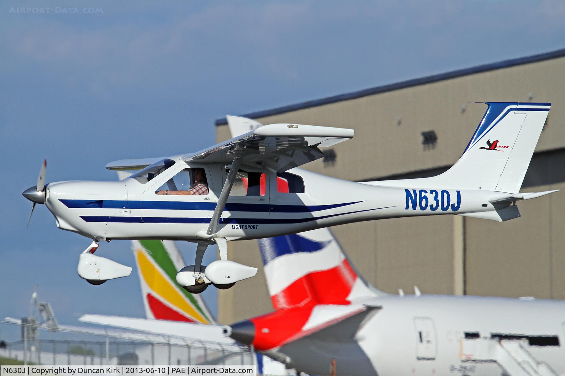 N630J, 2008 Jabiru J250-SP C/N 497, In the circuit on a sunny afternoon