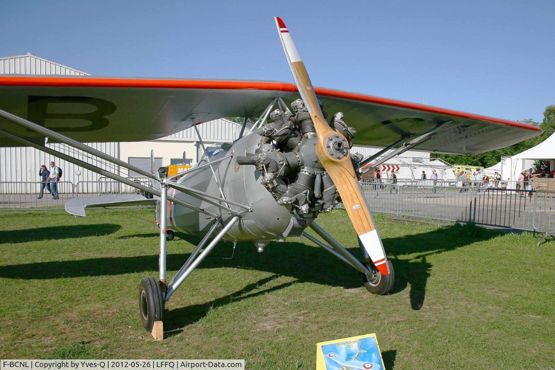 F-BCNL, Morane-Saulnier MS.317 C/N 6527, Morane Saulnier MS 317, La Ferté Alais Airfield (LFFQ) Air Show (Le Temps Des Hélices)
