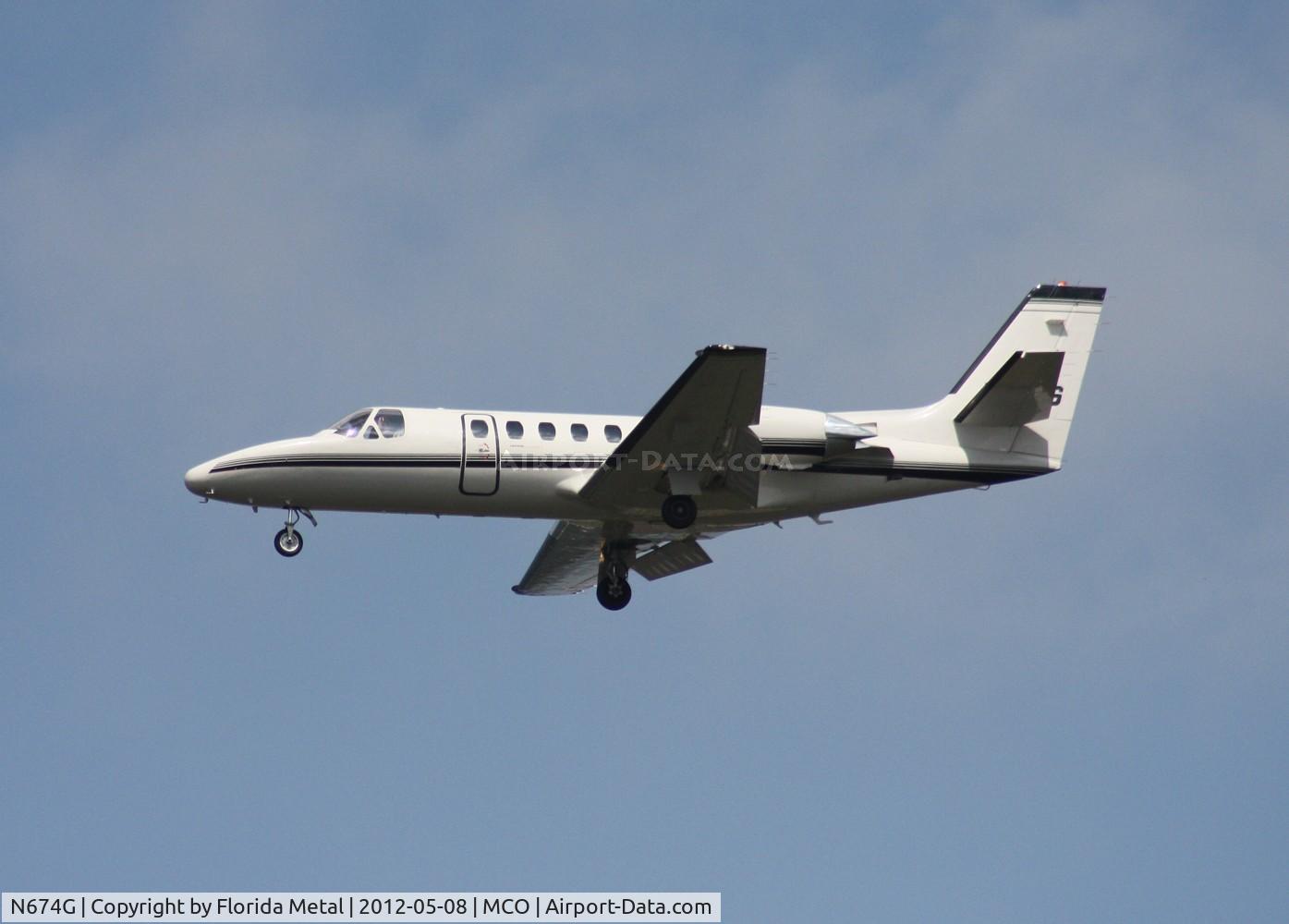 N674G, Cessna 550 C/N 550-0435, Cessna 550