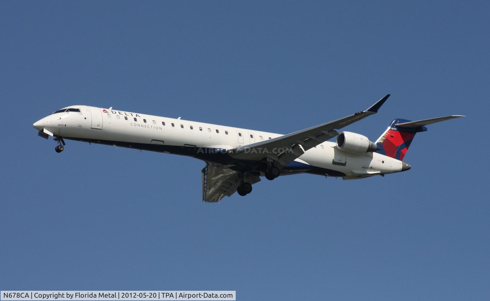 N678CA, 2007 Bombardier CRJ-900ER (CL-600-2D24) C/N 15125, Comair CRJ-900