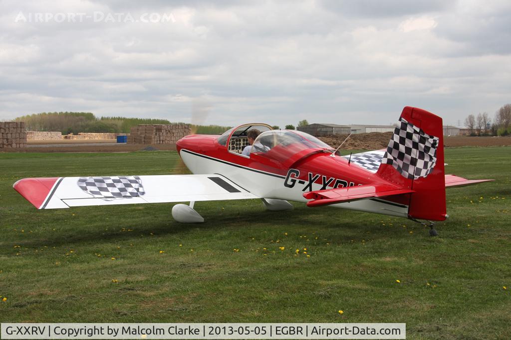 G-XXRV, 2008 Vans RV-9 C/N 90645, Vans RV-9 at The Real Aeroplane Club's May-hem Fly-In, Breighton Airfield, May 2013.