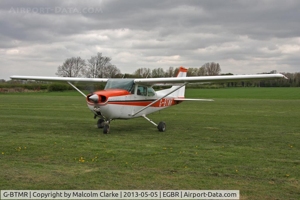 G-BTMR, 1975 Cessna 172M C/N 172-64985, Cessna 172M Skyhawk at The Real Aeroplane Club's May-hem Fly-In, Breighton Airfield, May 2013.