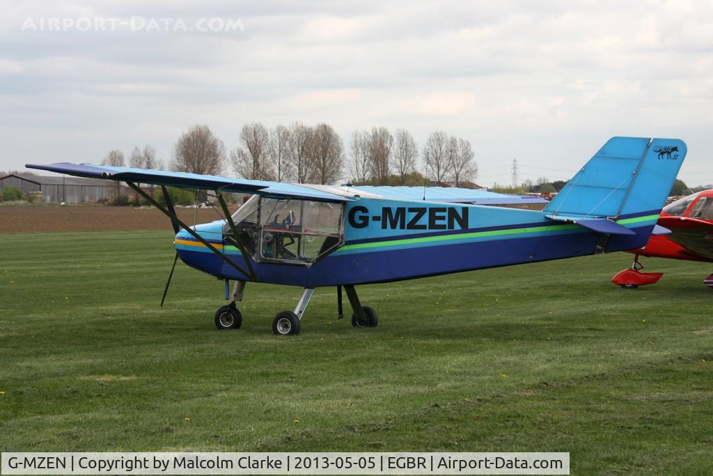 G-MZEN, 1996 Rans S-6ESD Coyote II C/N PFA 204-12823, Rans S6-ESD at The Real Aeroplane Club's May-hem Fly-In, Breighton Airfield, May 2013.