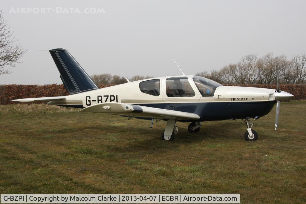 G-BZPI, 1997 Socata TB-20 Trinidad C/N 1814, Socata TB-20 Trinidad at The Real Aeroplane Club's Spring Fly-In, Breighton Airfield, April 2013.