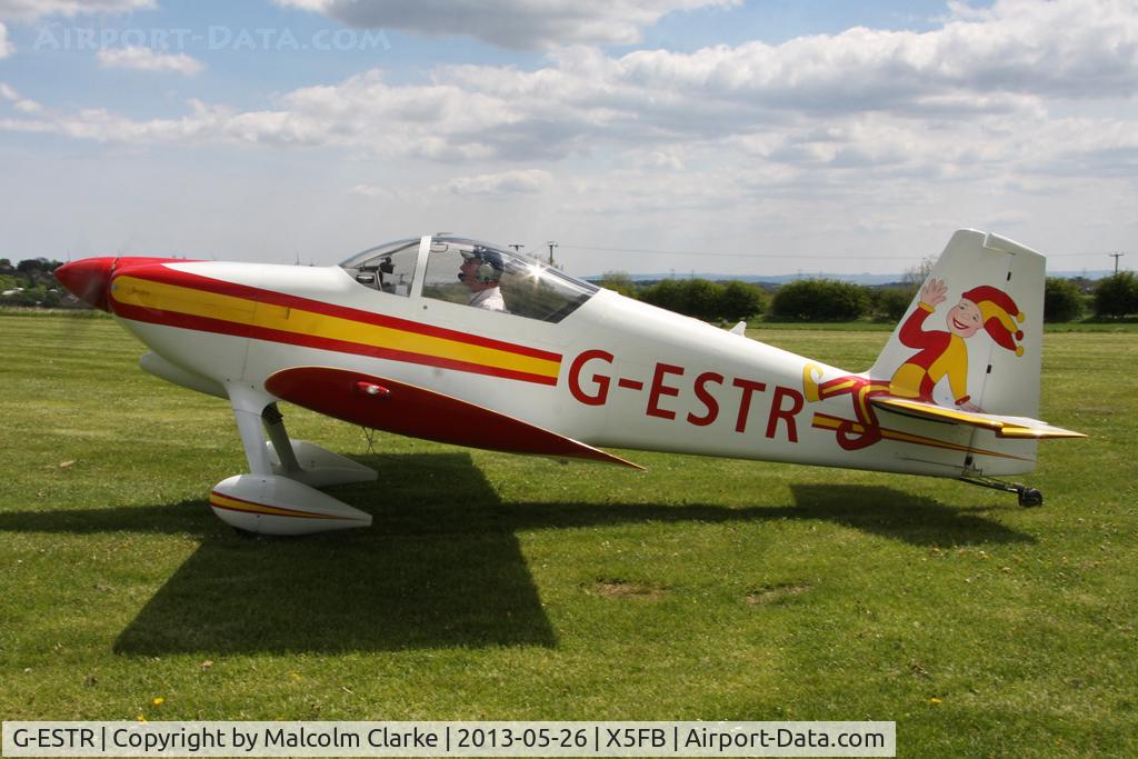 G-ESTR, 2003 Vans RV-6 C/N PFA 181A-13638, Vans RV-6, Fishburn Airfield, May 2013.