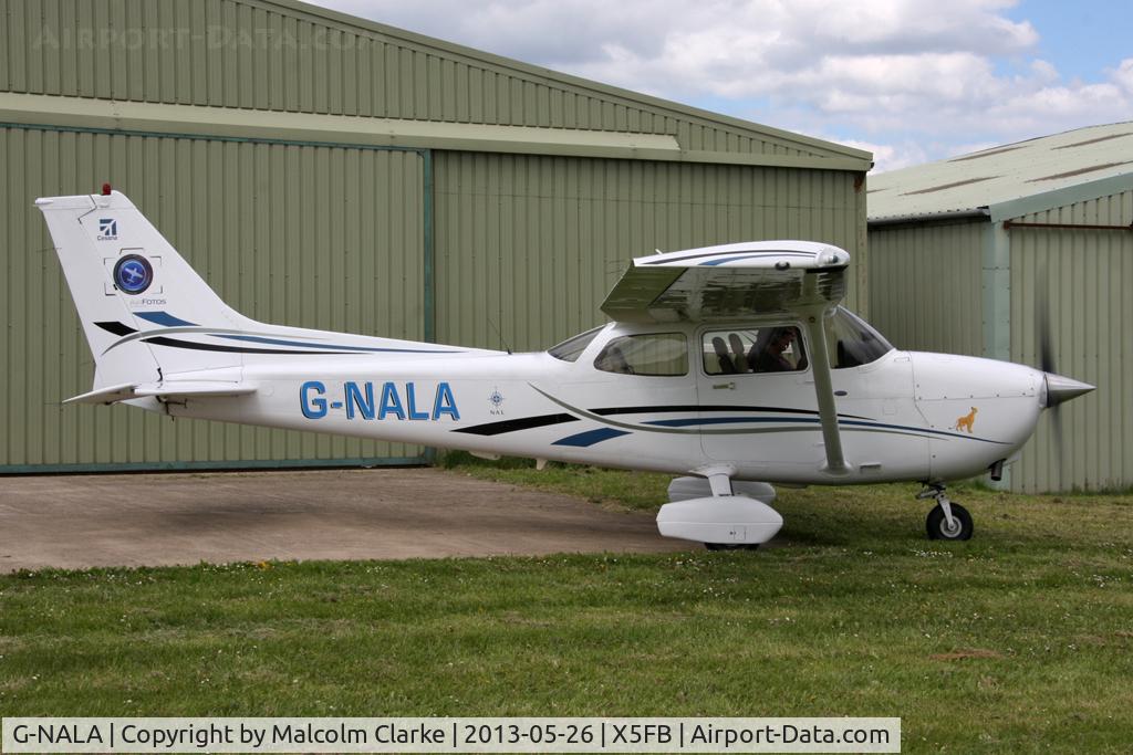 G-NALA, 2006 Cessna 172S Skyhawk SP C/N 172S10214, Cessna 172S, another recent addition to Fishburn's residents. May 2013.