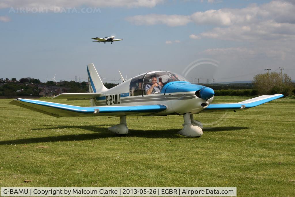 G-BAMU, 1972 Robin DR-400-160 Chevalier C/N 778, Robin DR-400-160 Chevalier, Fishburn Airfield, May 2013.