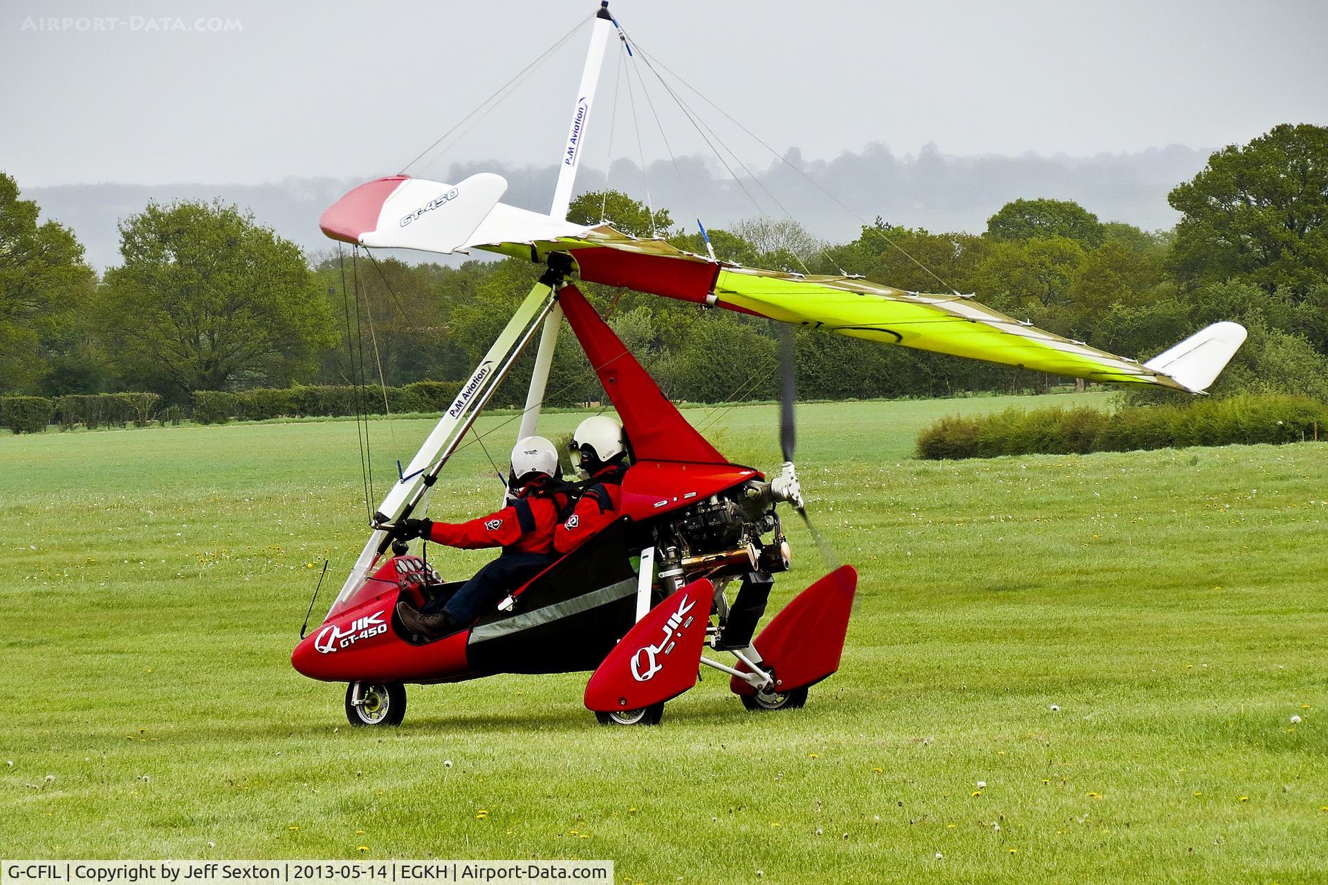 G-CFIL, 2008 P&M Aviation Quik GT450 C/N 8394, At Headcorn