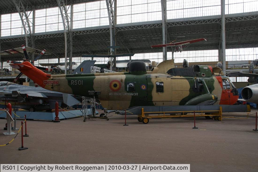 RS01, 1976 Westland Sea King Mk.48 C/N WA831, Preserved Brussels Air Museum.