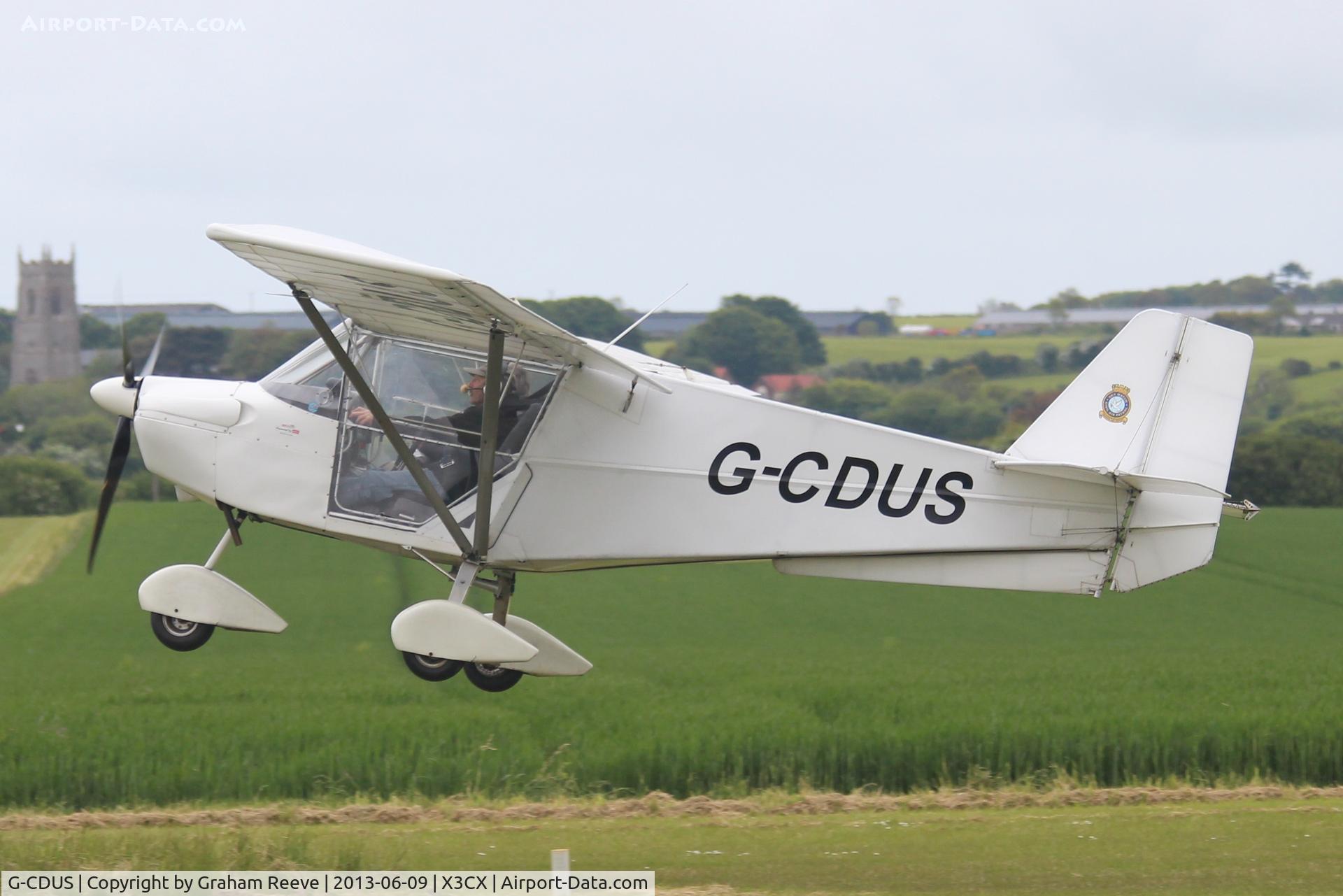 G-CDUS, 2006 Skyranger 912S(1) C/N BMAA/HB/490, Just airbourne.