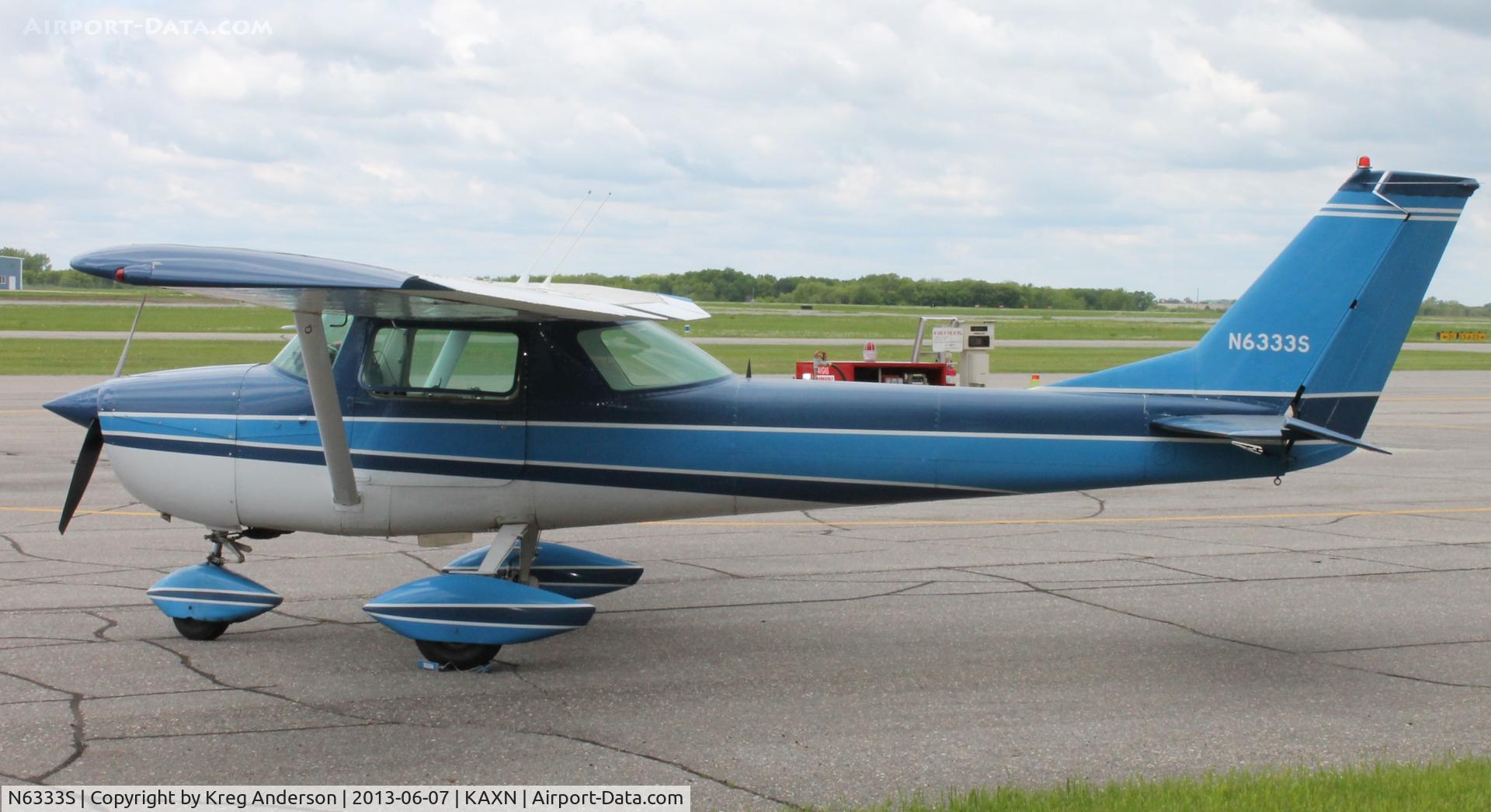 N6333S, 1967 Cessna 150G C/N 15067133, Cessna 150G on the ramp.