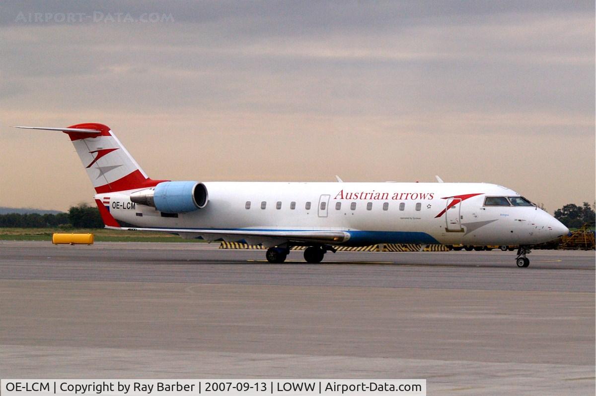 OE-LCM, 1997 Canadair CRJ-200LR (CL-600-2B19) C/N 7205, Canadair CRJ-200LR [7205] (Austrian Arrows) 13/09/2007