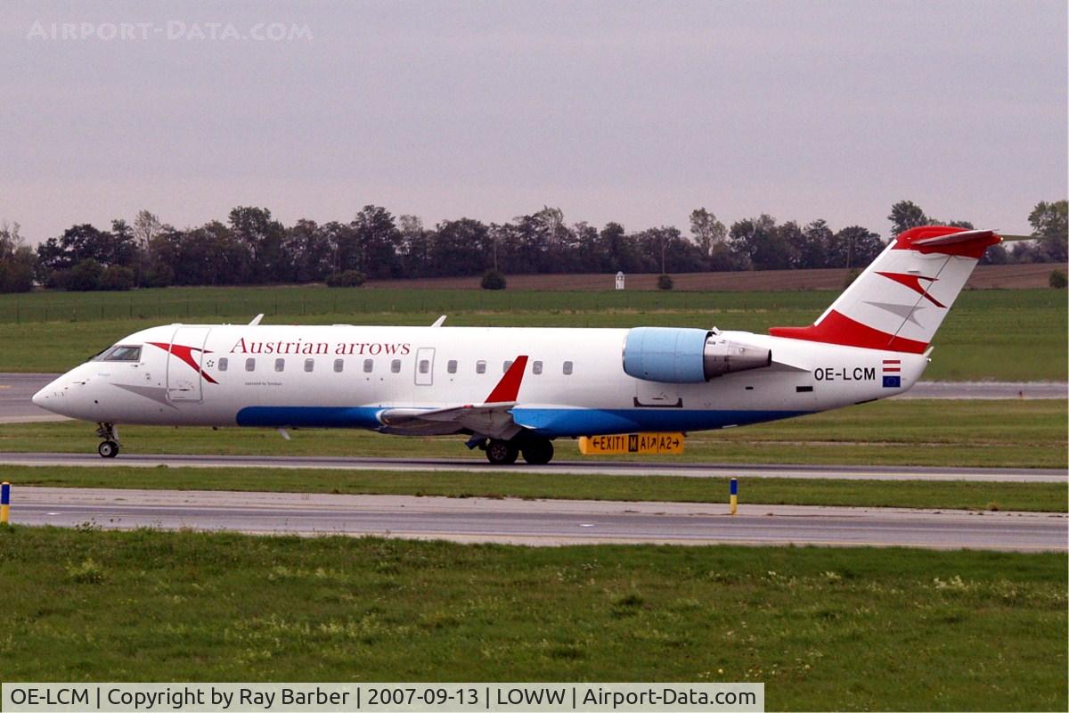 OE-LCM, 1997 Canadair CRJ-200LR (CL-600-2B19) C/N 7205, Canadair CRJ-200LR [7205] (Austrian Arrows) 13/09/2007