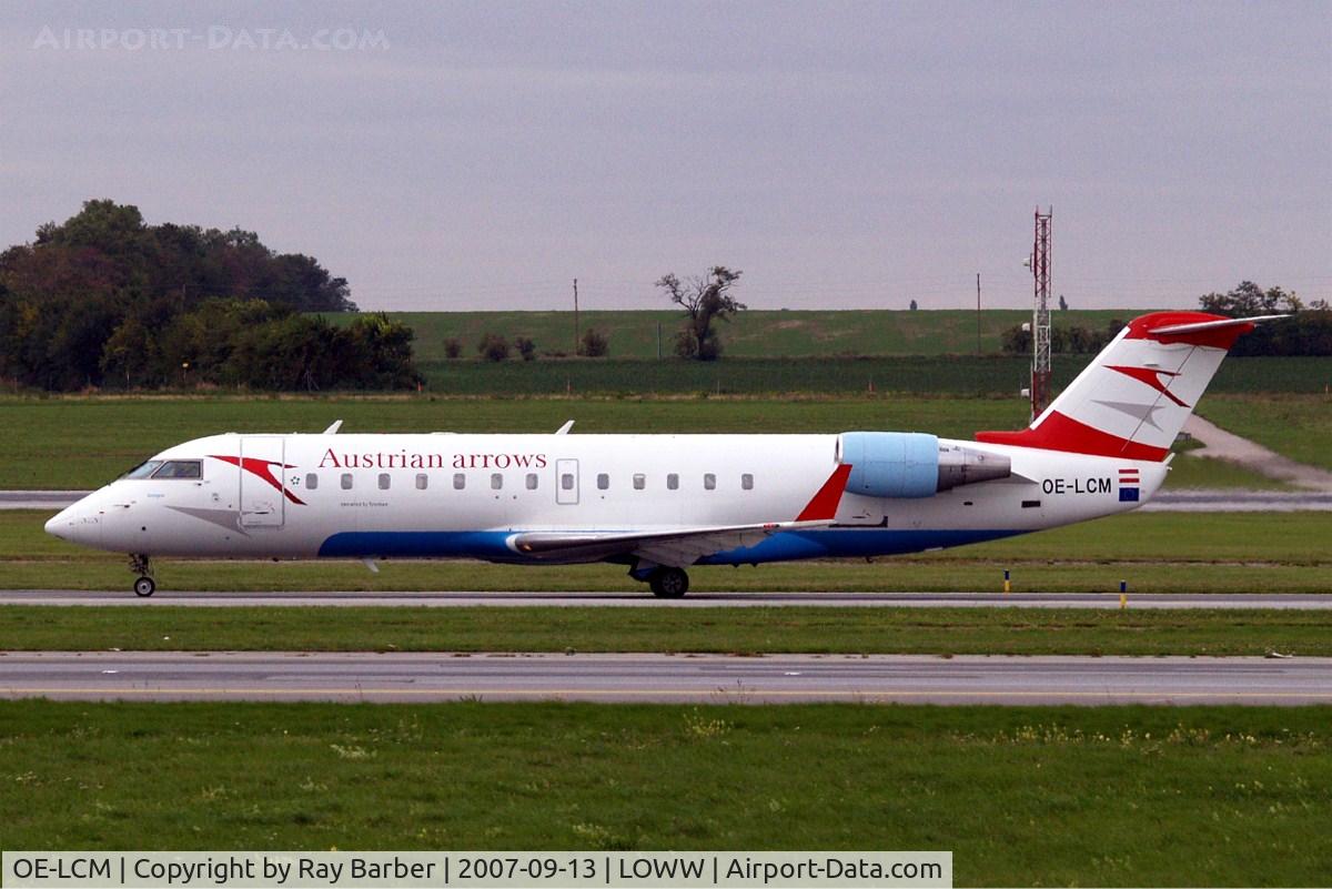 OE-LCM, 1997 Canadair CRJ-200LR (CL-600-2B19) C/N 7205, Canadair CRJ-200LR [7205] (Austrian Arrows) 13/09/2007